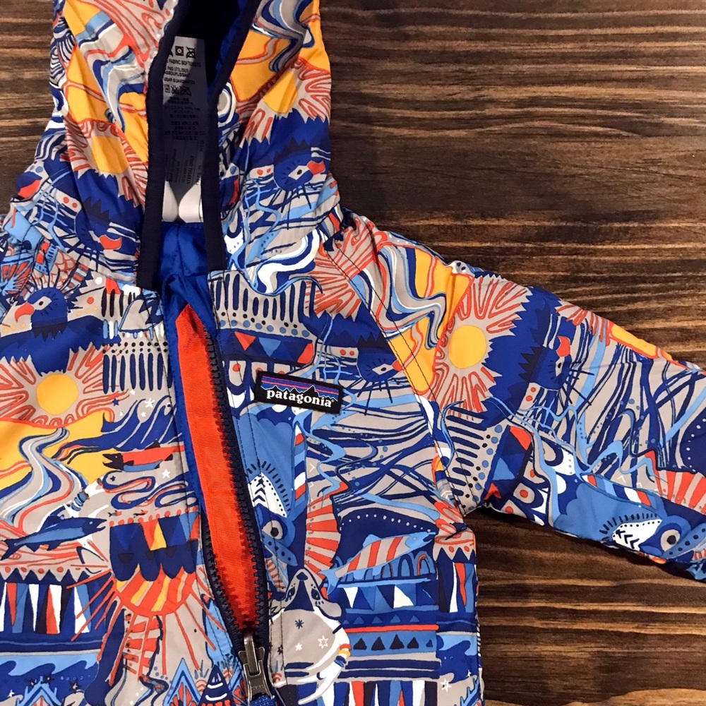 Patagonia 0-3 Mo. Reversible Bunting
